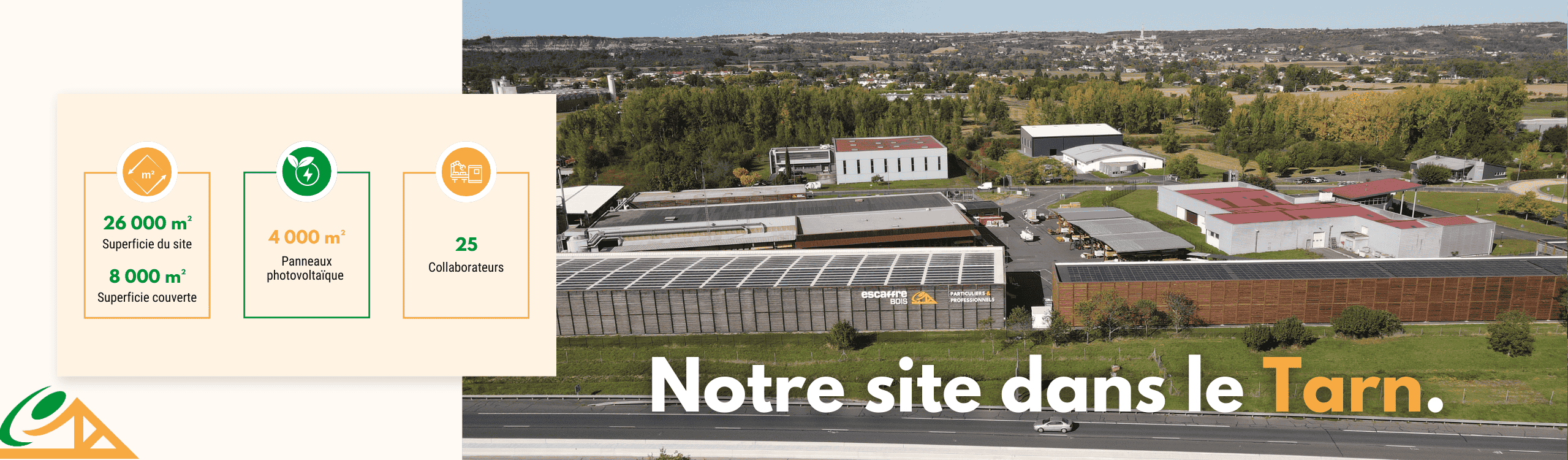 Notre site Escaffre Bois dans la Tarn à Albi 81